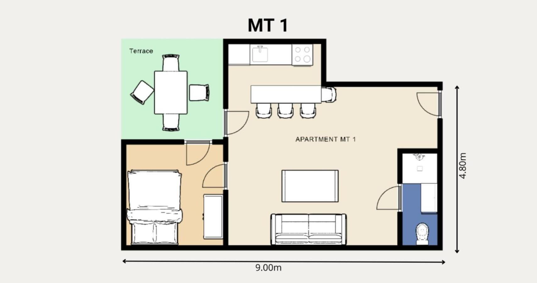 Studio Apartments Mt Šmrika Esterno foto